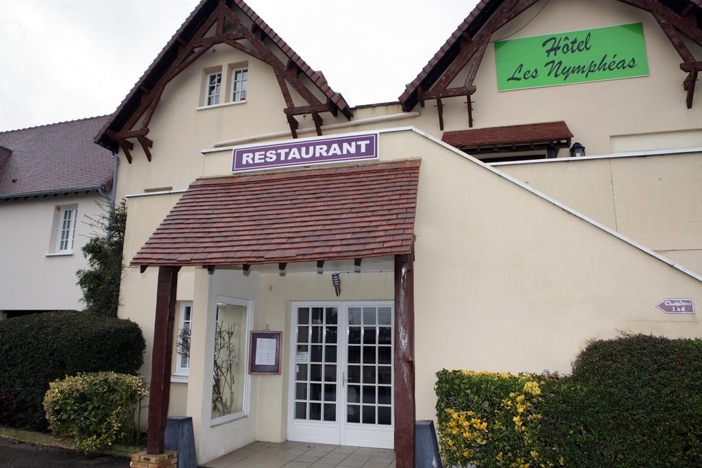 Logis Hotel Les Nympheas Chaufour-les-Bonnieres Exterior photo